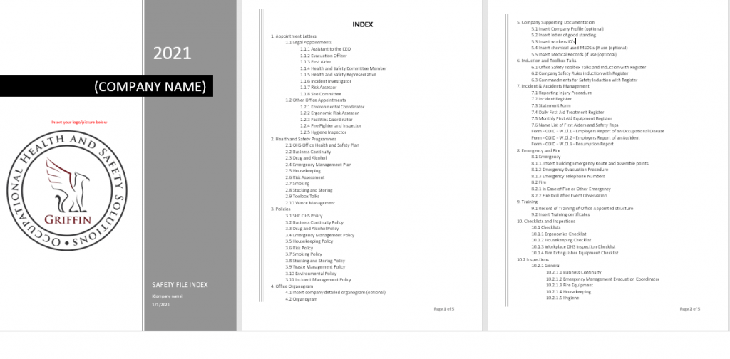 Index example picture