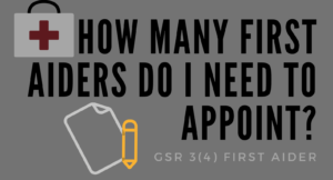 How many first aiders do I need to appoint?