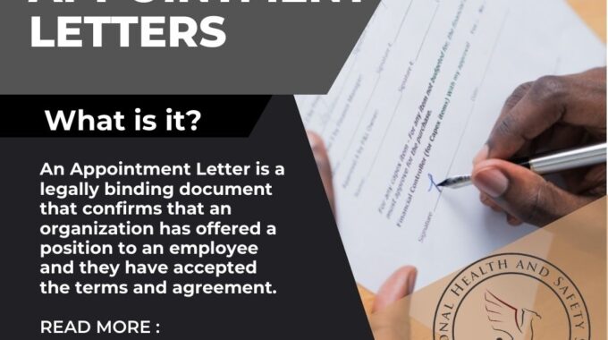 Appointment letters bolg post