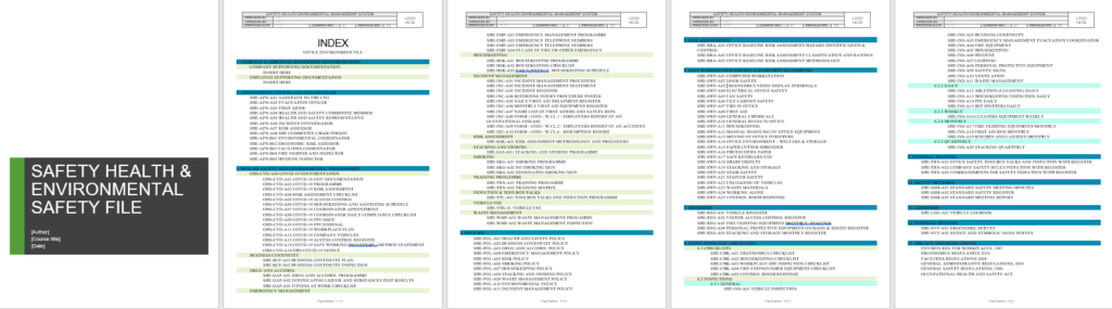 example Office Security safety file